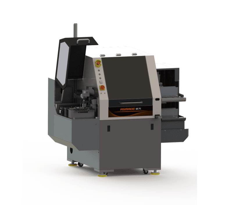 Chip-Level Printer | Printing power device frames in the X axis direction, combined with on-chip printing technology