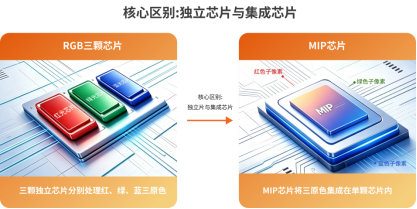 车载背光 Mini/Micro LED量产攻坚：MIP 路线的工艺瓶颈与倒装固晶解决方案